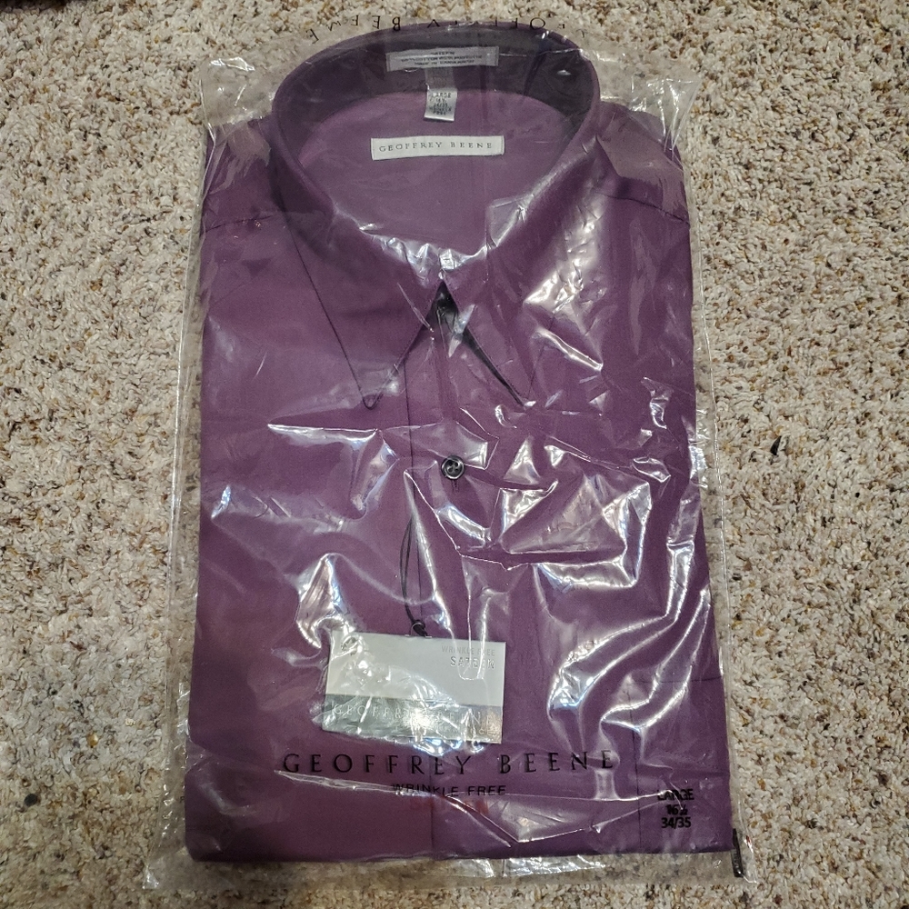 NEW Geoffrey Beene Performanc Sateen Wrinkle Free